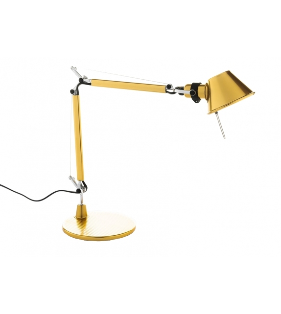 Ready for shipping - Tolomeo Micro Gold Artemide Table Lamp