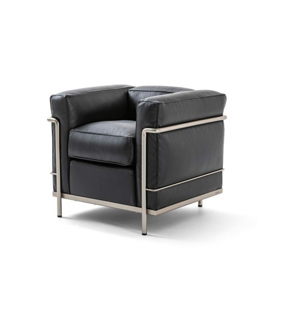 Ready for shipping - 2 Fauteuil Grand Confort, Petit Modèle, Durable Cassina Armchair