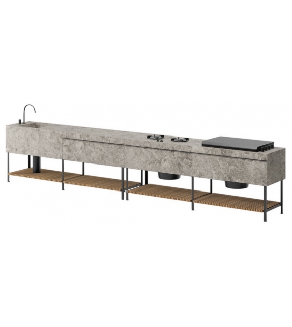 Base Kitchen Kettal Outdoor Kitchen