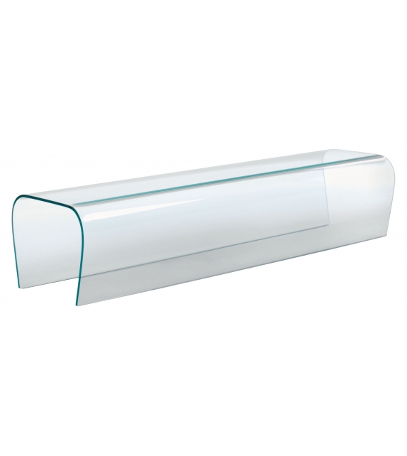 Bent Glas Italia Glass Bench