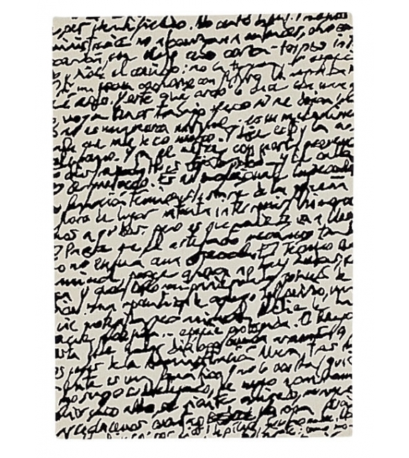 Black on White - Manuscrit Nanimarquina Rug