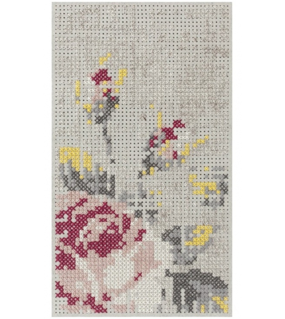 Canevas Flowers Mini Rug Gan