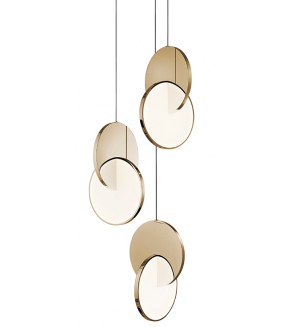 Eclipse Gold Lee Broom Chandelier