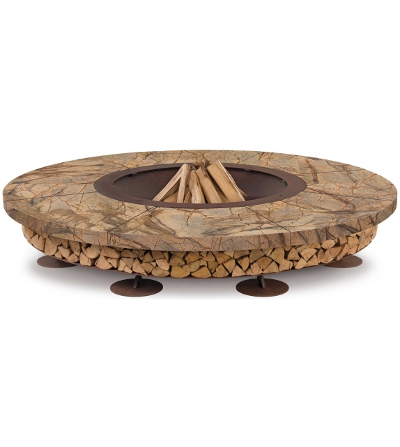 Ercole Marble Ak47 Design Fire Pit