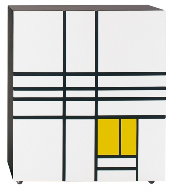 Homage to Mondrian 1 Cappellini Cabinet