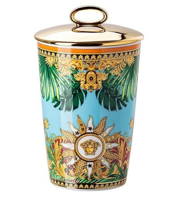 Jungle Animalier Rosenthal Versace Table Light with Scented Wax