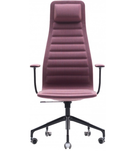 Lotus (High) Chair On Wheels Cappellini