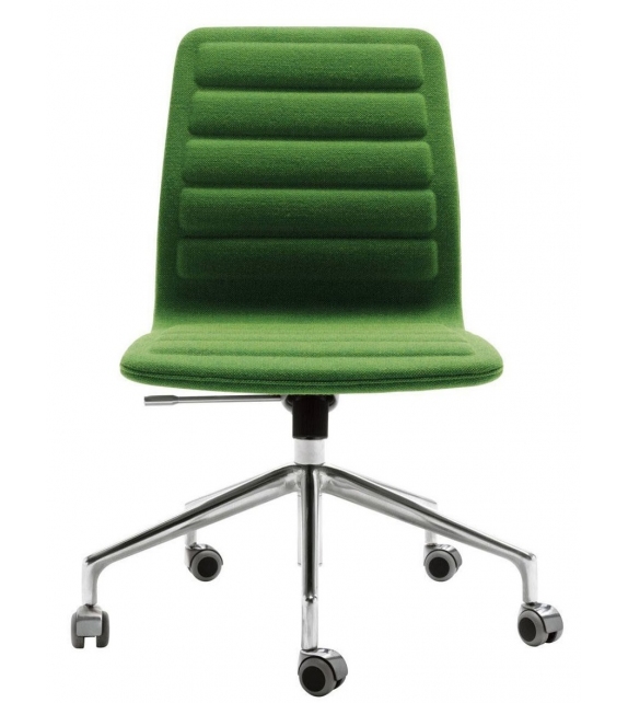 Lotus (Low) Chair On Wheels Cappellini