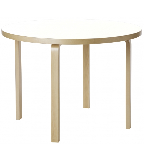 Ready for shipping - Aalto 90A Table Round Artek