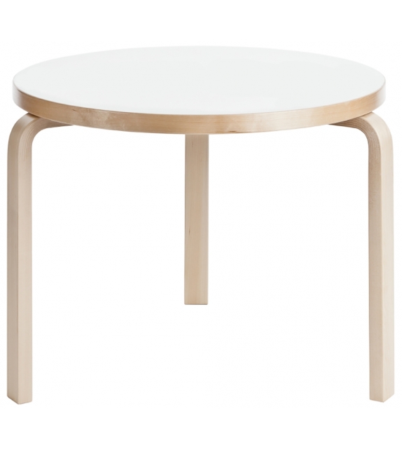 Ready for shipping - Aalto Table Round 90B Artek