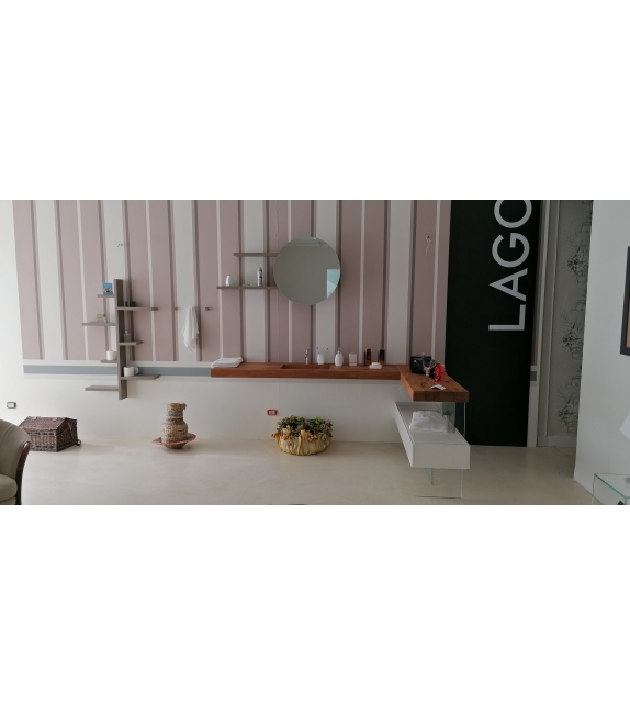 Ready for shipping - Depth Wildwood Lago Bathroom System