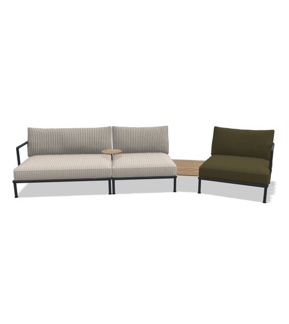 Ready for shipping - Nooch B&B Italia Outdoor Modular Sofa