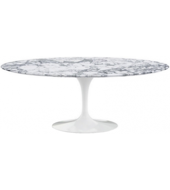 Saarinen Oval Table Marble Knoll