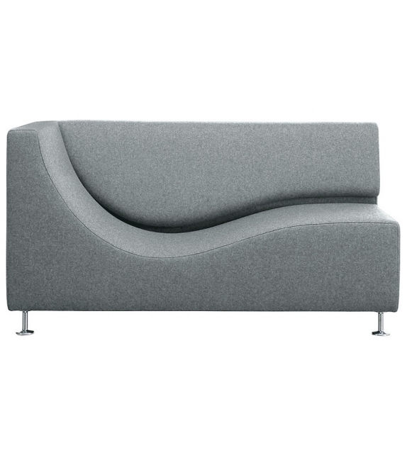 Three Sofa de Luxe Cappellini Chaise Longue with Armrest